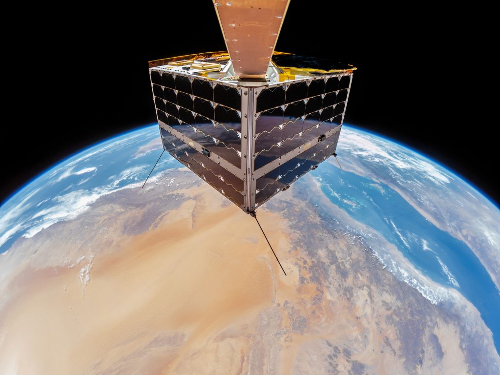NanoAvionics-MP42-small-satellite-in-space